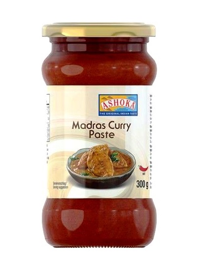 Madras Curry Paste piccante - Ashoka 300g.
